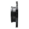 E-Line Drilled & Slotted Black Brake Rotor, 2002-2006 Fits Multiple Makes/Models, Position: Front Left - image 2