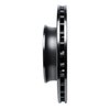 E-Line Drilled & Slotted Black Brake Rotor, Fits Select Fits Multiple Makes/Models, Position: Front Right - image 3