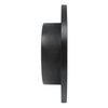 E-Line Drilled & Slotted Black Brake Rotor, 2006-2018 Fits Multiple Makes/Models, Position: Rear Left - image 3