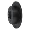E-Line Drilled & Slotted Black Brake Rotor, 2006-2018 Fits Multiple Makes/Models, Position: Rear Right - image 2