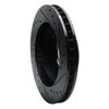 E-Line Drilled & Slotted Black Brake Rotor, 1980-1993 Mopar, Position: Front Left - image 3