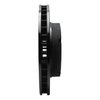 E-Line Drilled & Slotted Black Brake Rotor, 1980-1993 Mopar, Position: Front Right - image 3
