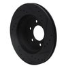 E-Line Drilled & Slotted Black Brake Rotor, 1991-1996 Mopar, Position: Front Left - image 3