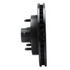 E-Line Drilled & Slotted Black Brake Rotor, 1994-1999 Mopar, Position: Front Left - image 2