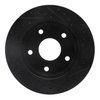 E-Line Drilled & Slotted Black Brake Rotor, 1994-1999 Mopar, Position: Front Left - image 4