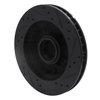 E-Line Drilled & Slotted Black Brake Rotor, 1994-1999 Mopar, Position: Front Left - image 3