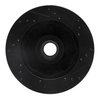 E-Line Drilled & Slotted Black Brake Rotor, 1994-1999 Mopar, Position: Front Left - image 4