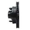 E-Line Drilled & Slotted Black Brake Rotor, 1994-1999 Mopar, Position: Front Right - image 4