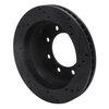 E-Line Drilled & Slotted Black Brake Rotor, 2000-2002 Mopar, Position: Front Left - image 2