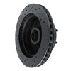 E-Line Drilled & Slotted Black Brake Rotor, 1978-1981 Mopar, Position: Front Right - image 4
