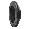 E-Line Drilled & Slotted Black Brake Rotor, 2000-2002 Mopar, Position: Front Left - image 1