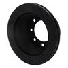 E-Line Drilled & Slotted Black Brake Rotor, 2000-2002 Mopar, Position: Rear Left - image 2