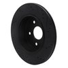 E-Line Drilled & Slotted Black Brake Rotor, Fits Select Mopar, Position: Rear Left - image 2