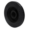 E-Line Drilled & Slotted Black Brake Rotor, 2003-2003 Mopar, Position: Front Left - image 2