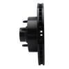 E-Line Drilled & Slotted Black Brake Rotor, 2003-2003 Mopar, Position: Front Left - image 3