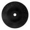 E-Line Drilled & Slotted Black Brake Rotor, 2003-2003 Mopar, Position: Front Left - image 4