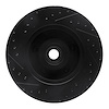 E-Line Drilled & Slotted Black Brake Rotor, 2003-2003 Mopar, Position: Front Right - image 1