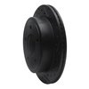 E-Line Drilled & Slotted Black Brake Rotor, 2003-2003 Mopar, Position: Rear Right - image 2