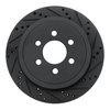 E-Line Drilled & Slotted Black Brake Rotor, 2003-2003 Mopar, Position: Rear Right - image 2