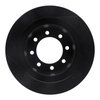 E-Line Drilled & Slotted Black Brake Rotor, 2003-2008 Mopar, Position: Rear Right - image 3