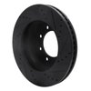 E-Line Drilled & Slotted Black Brake Rotor, Fits Select Mopar, Position: Front Left - image 2