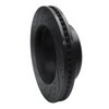 E-Line Drilled & Slotted Black Brake Rotor, Fits Select Mopar, Position: Front Right - image 2