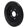 E-Line Drilled & Slotted Black Brake Rotor, Fits Select Fits Multiple Makes/Models, Position: Front Right - image 3