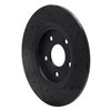 E-Line Drilled & Slotted Black Brake Rotor, 2012-2020 Fits Multiple Makes/Models, Position: Rear Left - image 2