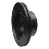 E-Line Drilled & Slotted Black Brake Rotor, Fits Select Mopar, Position: Rear Right - image 4