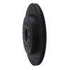 E-Line Drilled & Slotted Black Brake Rotor, Fits Select Mopar, Position: Rear Right - image 2