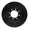 E-Line Drilled & Slotted Black Brake Rotor, Fits Select Mopar, Position: Rear Left - image 2