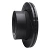 E-Line Drilled & Slotted Black Brake Rotor, Fits Select Mopar, Position: Rear Left - image 4