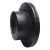 E-Line Drilled & Slotted Black Brake Rotor, Fits Select Mopar, Position: Rear Right - image 3