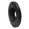 E-Line Drilled & Slotted Black Brake Rotor, 2005-2010 Mopar, Position: Front Right - image 4