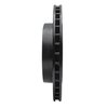 E-Line Drilled & Slotted Black Brake Rotor, 2006-2010 Mopar, Position: Rear Left - image 4