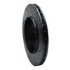 E-Line Drilled & Slotted Black Brake Rotor, Fits Select Mopar, Position: Rear Left - image 3