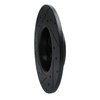 E-Line Drilled & Slotted Black Brake Rotor, Fits Select Mopar, Position: Rear Right - image 4