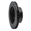 E-Line Drilled & Slotted Black Brake Rotor, 1990-1999 Mopar, Position: Front Right - image 1