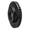 E-Line Drilled & Slotted Black Brake Rotor, 1971-1991 Fits Multiple Makes/Models, Position: Front Left - image 1