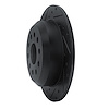 E-Line Drilled & Slotted Black Brake Rotor, Fits Select Mopar, Position: Rear Left - image 1