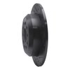 E-Line Drilled & Slotted Black Brake Rotor, Fits Select Mopar, Position: Rear Right - image 2