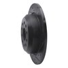 E-Line Drilled & Slotted Black Brake Rotor, Fits Select Mopar, Position: Rear Right - image 2