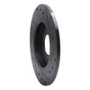 E-Line Drilled & Slotted Black Brake Rotor, 1994-1999 GM, Position: Rear Left - image 3