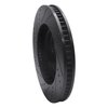 E-Line Drilled & Slotted Black Brake Rotor, 1997-2005 GM, Position: Front Right - image 2