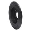 E-Line Drilled & Slotted Black Brake Rotor, 2011-2016 GM, Position: Rear Right - image 4
