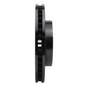 E-Line Drilled & Slotted Black Brake Rotor, 1969-1978 GM, Position: Front & Rear Right - image 3