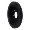 E-Line Drilled & Slotted Black Brake Rotor, 1997-2013 GM, Position: Rear Right - image 4
