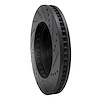 E-Line Drilled & Slotted Black Brake Rotor, 1998-1999 GM, Position: Front Left - image 1