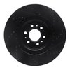 E-Line Drilled & Slotted Black Brake Rotor, 2004-2011 GM, Position: Front Left - image 3
