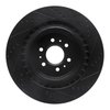 E-Line Drilled & Slotted Black Brake Rotor, 2004-2011 GM, Position: Rear Left - image 4